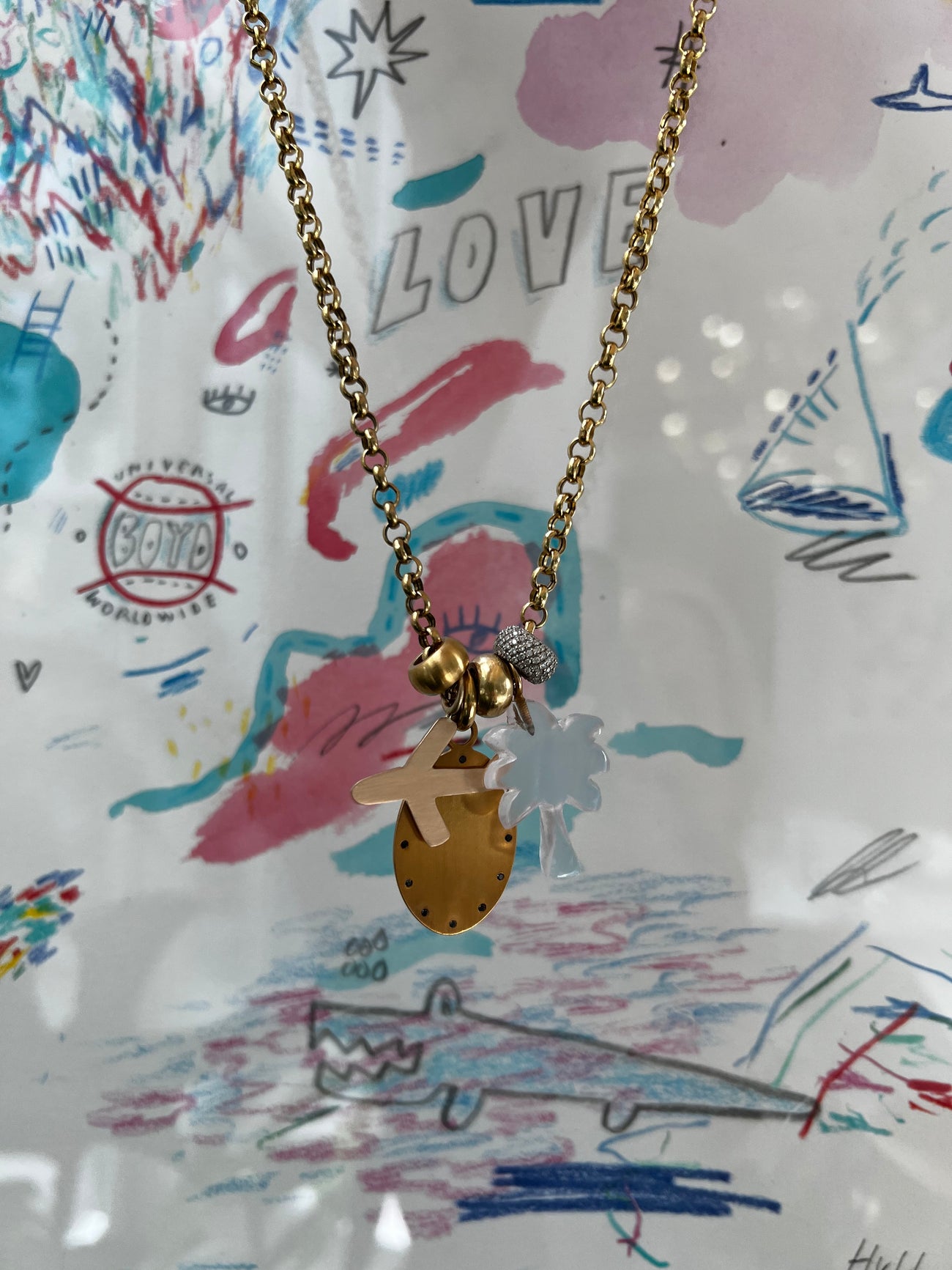 RONDEL X Gordon Hull Airplane Travel Charm