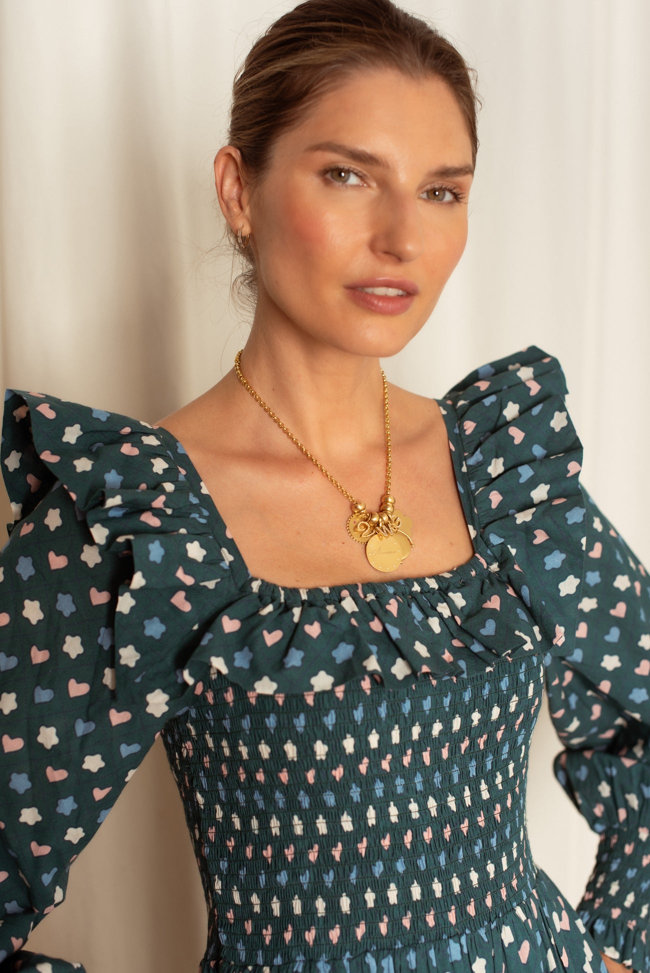 line and dot ophelia dress OPHELLA DRESS