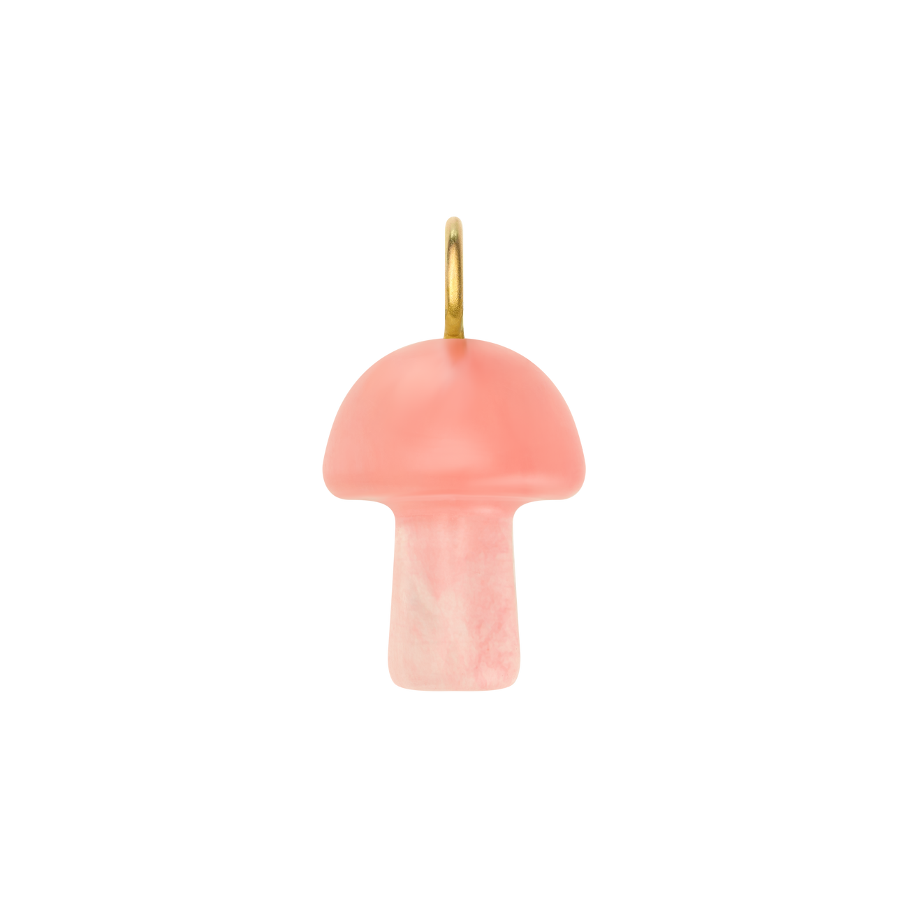 clear pink mushroom