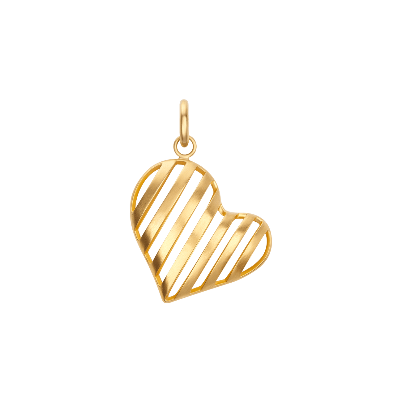 Caged Heart Charm