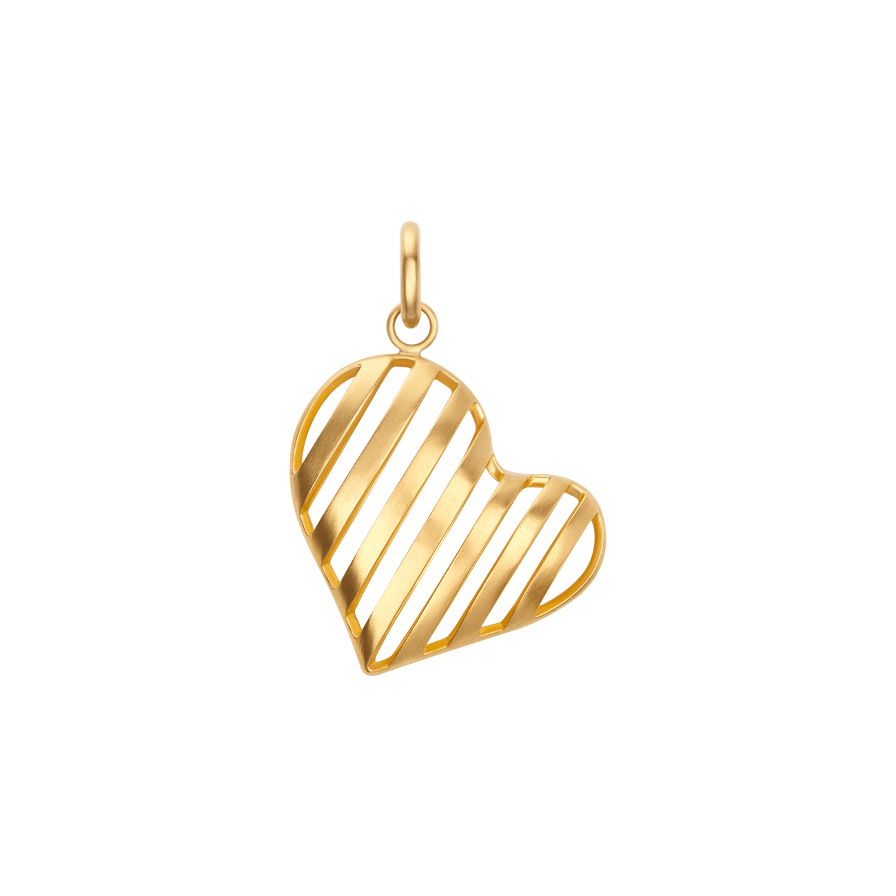 Caged 2025 heart pendant
