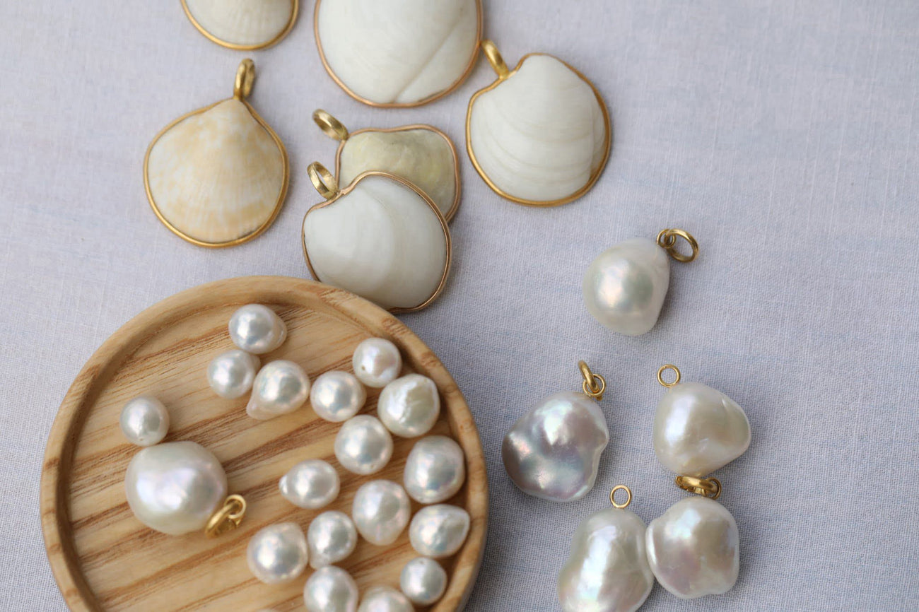 Baroque Pearl Necklace for “THE TALK”