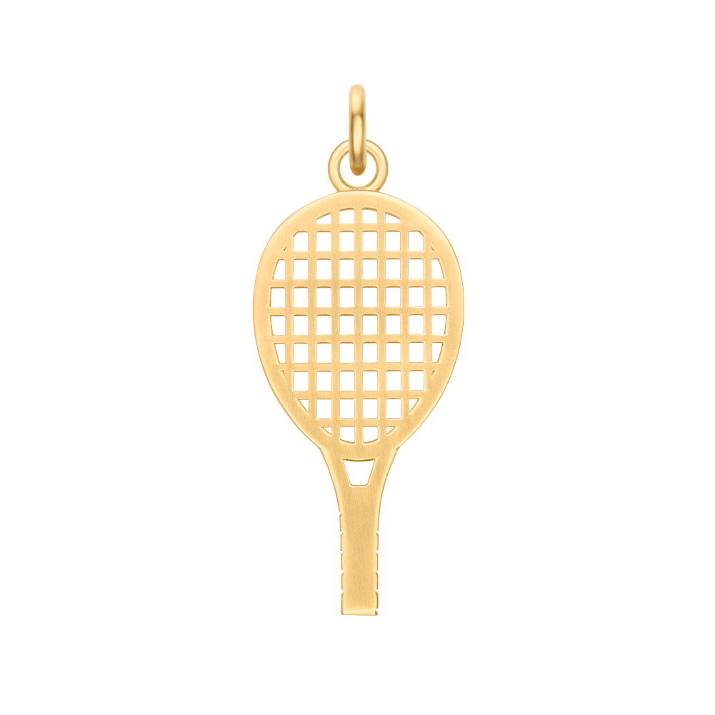 Tennis Racquet Charm - Diamond